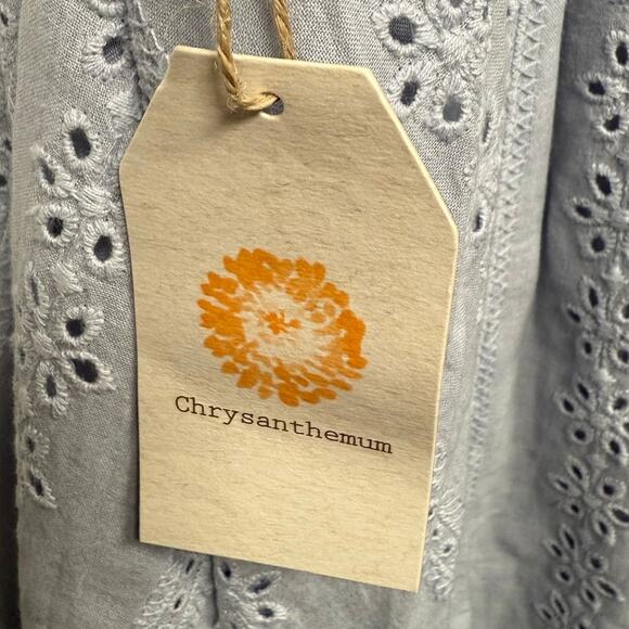 Chrysanthemum Light Blue/Lavender Sundress, Size Large - NEW! - Picture 4 of 6